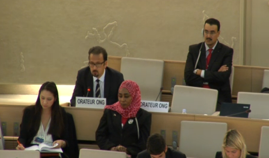 سخنرانی محمود امیری مقدم در شورای حقوق بشر سازمان ملل