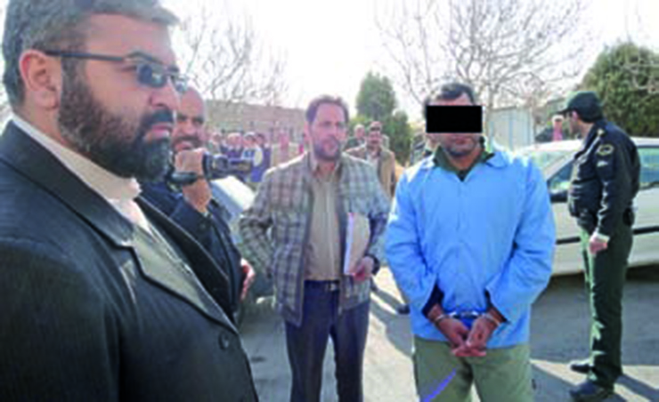 زندانی اعدام شده با اتهام قتل عمد در مشهد