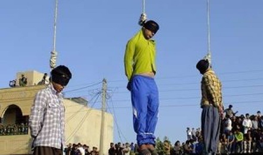 اجرای سه اعدام در ملاء عام  در شیراز