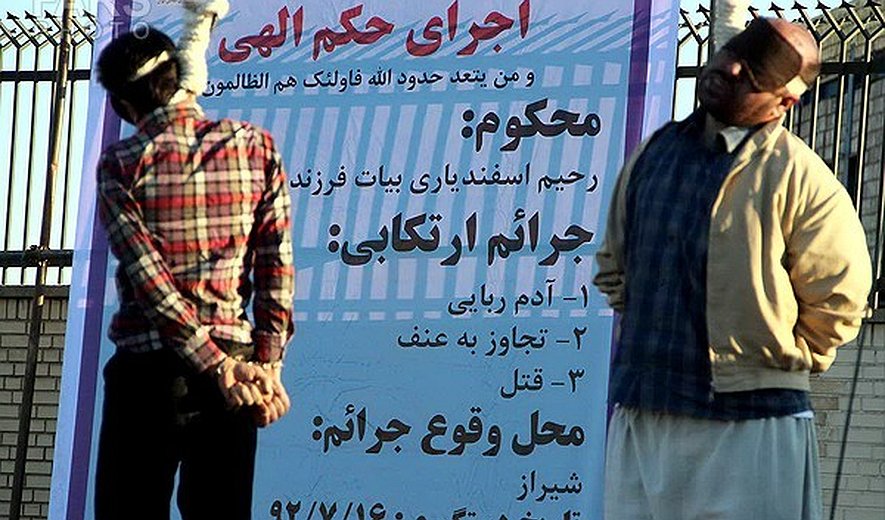12 prisoner executed in Iran today- Two hanged in public