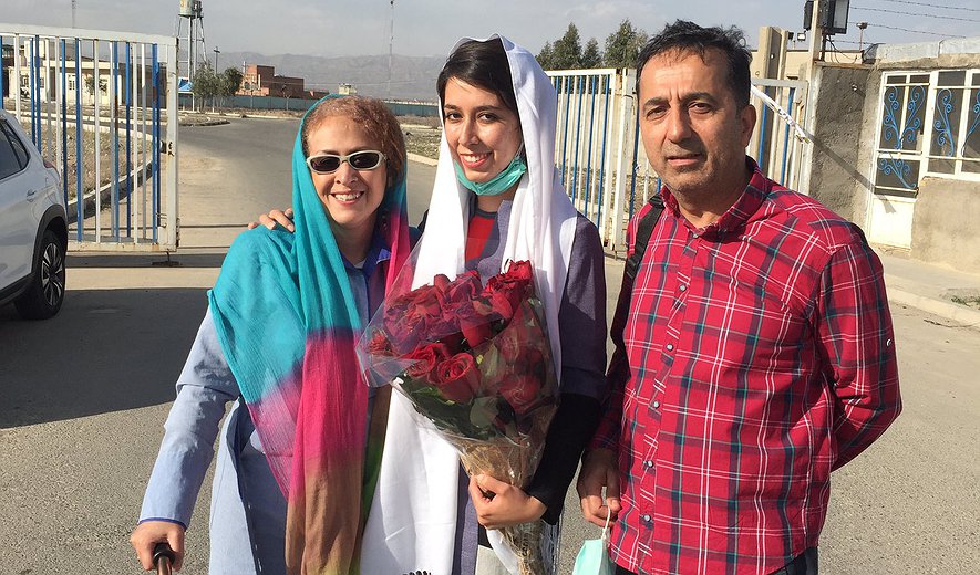 صبا کردافشاری و رها احمدی به مرخصی اعزام شدند