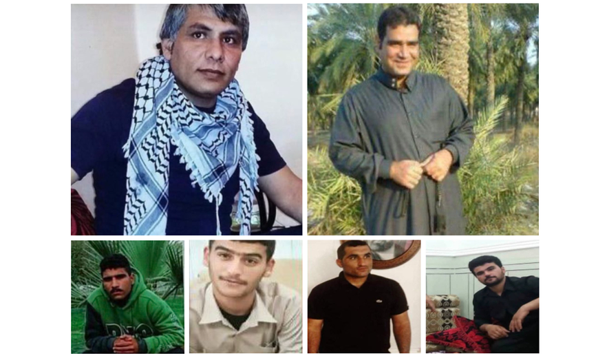 انتقال شش زندانی سیاسی عرب اهوازی به سلول انفرادی جهت اعدام