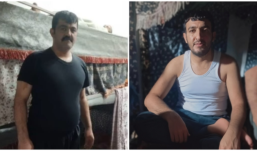 اعدام یوسف آبیل و فرزاد احمدپور در جیرفت