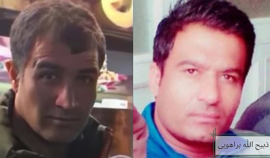 Baluch Zabiollah Barahouyi and Abdolvahed Ghanbarzehi Executed for Drug Offences